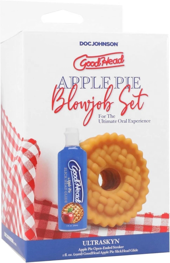 Набор для минета Doc Johnson GoodHead Apple Pie Blowjob Set (порез на упаковке!!!) фото 6