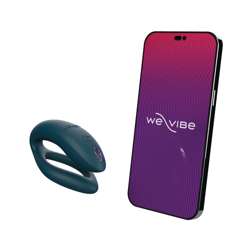 Смарт-вібратор для пар We-Vibe Sync O Velvet Green, пульт ДК фото 5