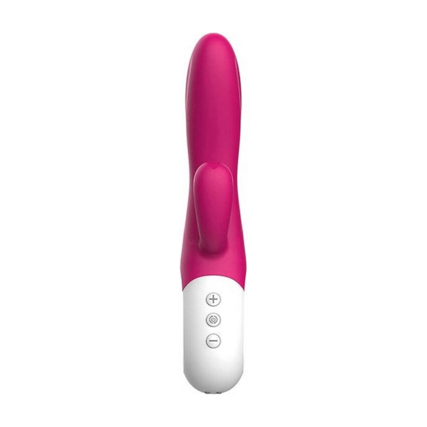 Вібратор-кролик Liebe Bend It Plus Rechargeable Cerise, гнучкий, 2 мотори, 10 режимів фото 4