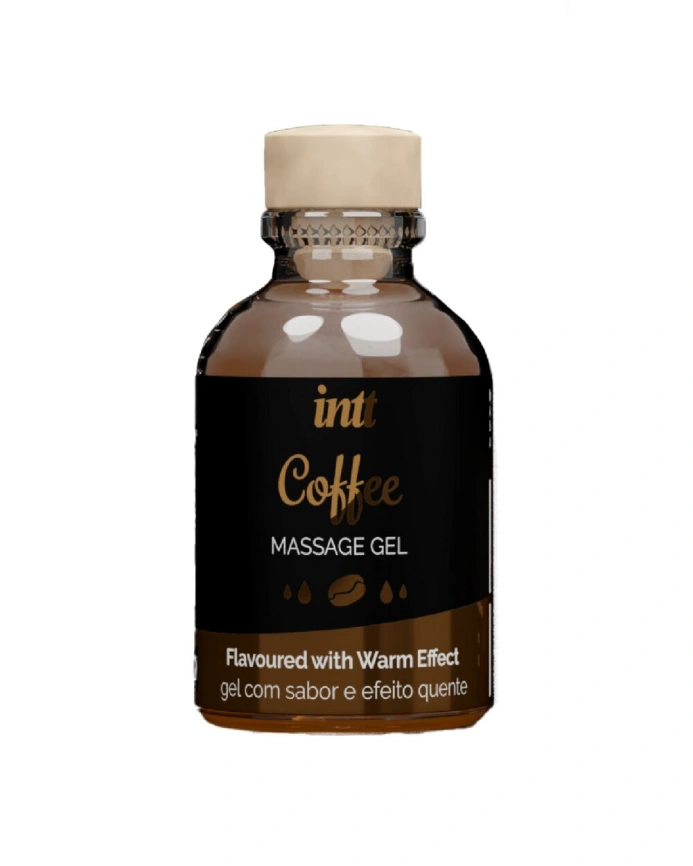 Массажный гель для интимных зон Intt Coffee (30 мл) разогревающий фото 4