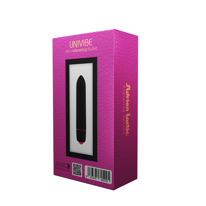 Віброкуля Adrien Lastic Univibe, 10 режимів роботи, силікон, на батарейках фото 5