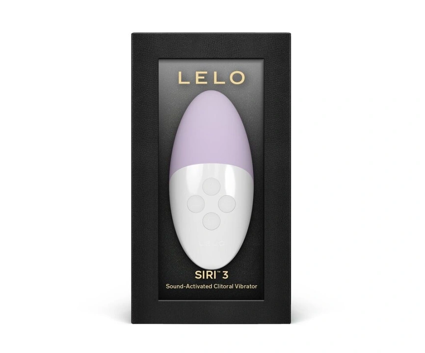 Музыкальный вибратор для клитора LELO SIRI 3 Calm Lavender, вибрации в ритме звуков без смартфона фото 4