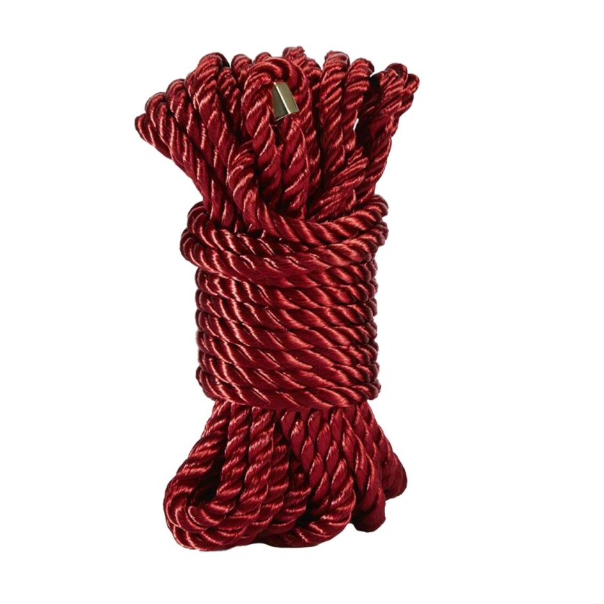 Роскошная веревка для Шибари Zalo Bondage Rope Red фото 1