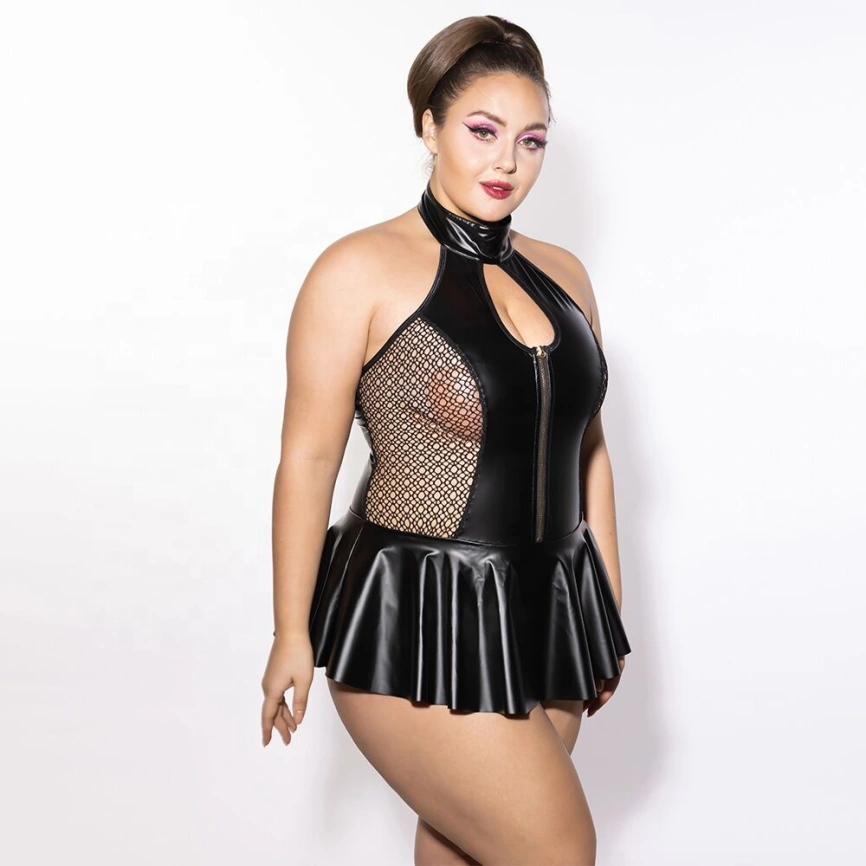 Боди JSY P61158 Black Plus Size фото 5