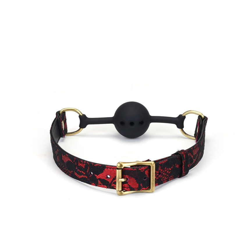 Повітропроникний кляп Liebe Seele Victorian Garden Ball Gag фото 3