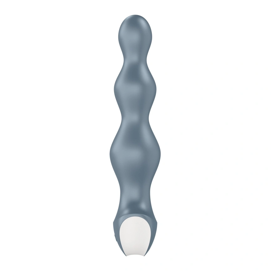 Анальный стимулятор-бусины с двумя моторами Satisfyer Lolli-Plug 2 Ice blue фото 3