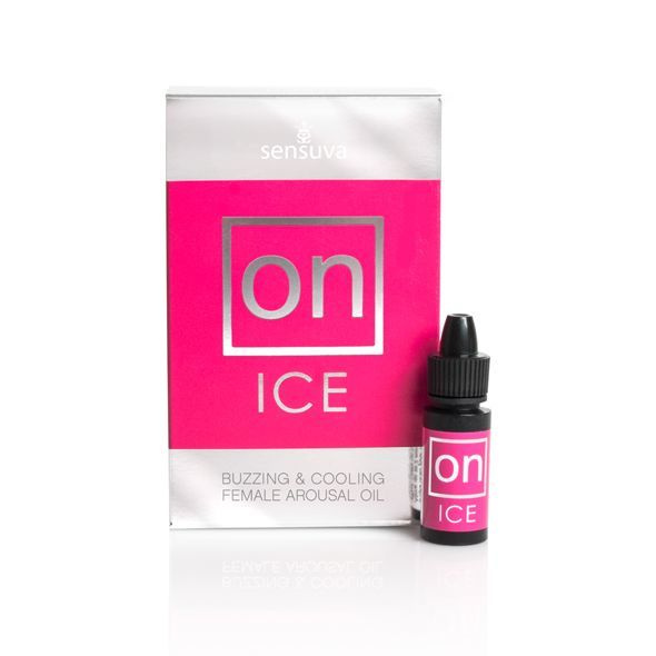 Збуджувальні краплі для клітора Sensuva – ON Arousal Oil for Her Ice (5 мл) охолоджувальні, до 30 хвилин фото 1