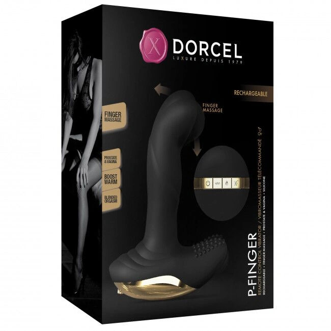 Вибромассажер с “массажем пальцем” для простаты и вагины Dorcel P-Finger фото 6