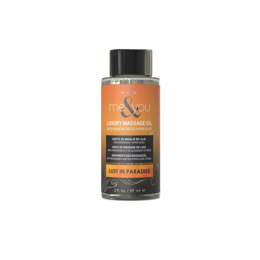 Масажна олія Sensuva Sensuva Me&You - Lust in Paradise (Lemon, Ginger, Orange, Vanilla & Sugar) 59 м фото 2