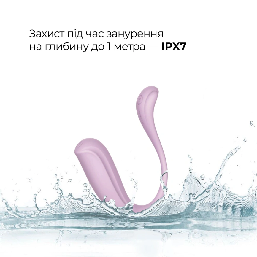 Интерактивное виброяйцо Svakom Phoenix Neo 2 Pastel Lilac, обновленная модель фото 17