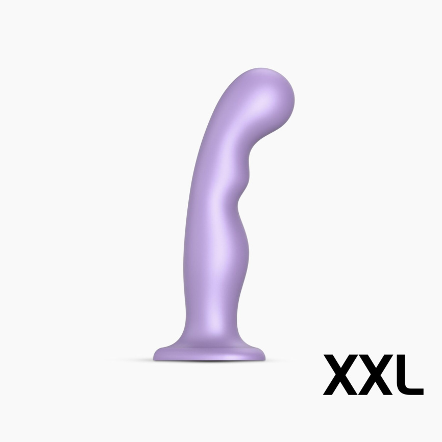 Насадка для страпона Strap-On-Me Dildo Plug P&G Lilas Metallic XXL фото 1