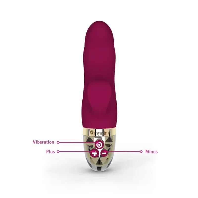Вібратор-кролик Mystim Hop Hop Bob Fuchsia, потужний мотор, 8 режимів фото 5