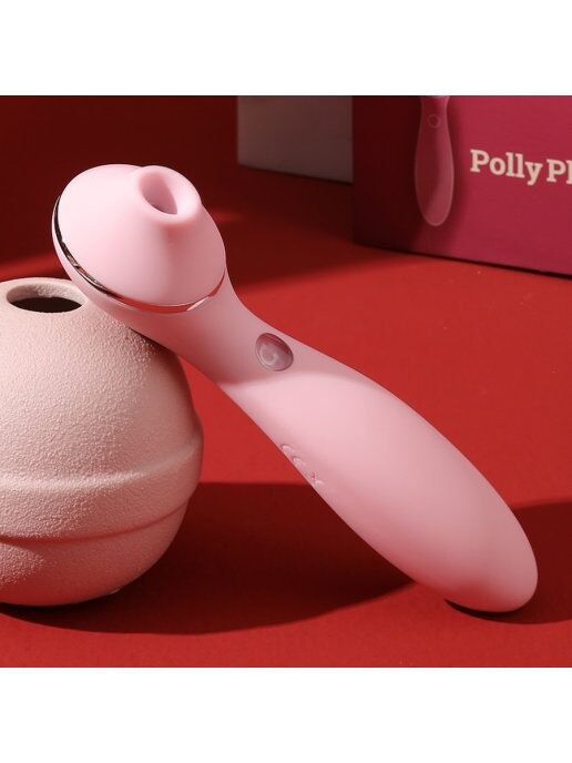 Вакуумний вібратор KISTOY Polly Plus Pink фото 4