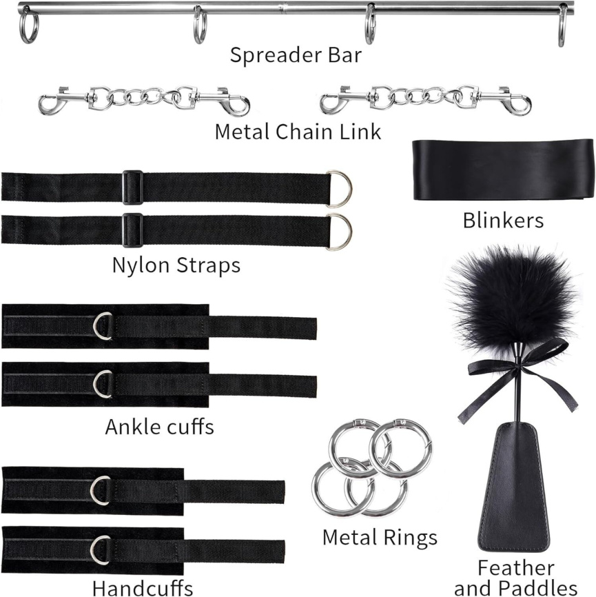 БДСМ-набір LOCKINK YEAHWOW Door Swing & Leg Spreader Bondage set фото 6