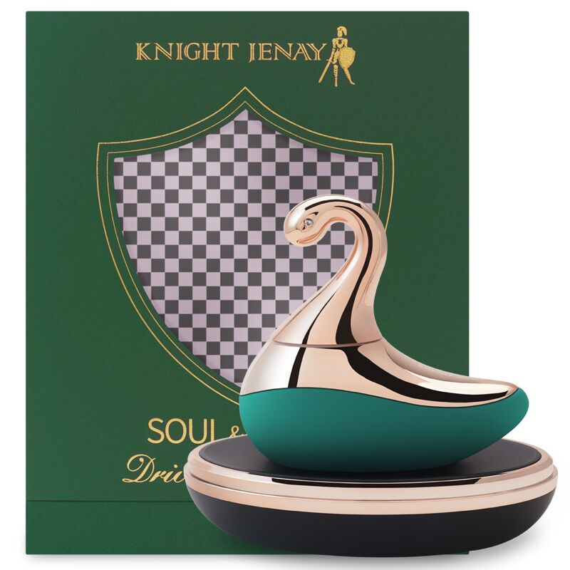 Вишуканий вакуумний вібратор Knight Jenay SOUL & DESIRE, лубрикант у комплекті фото 6