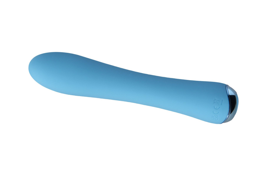 Вібратор з підігрівом FairyGasm WowGenie blue, підігрів до 42 °C фото 4