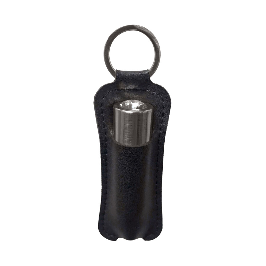Віброкуля PowerBullet First-Class Bullet 2.5″ з Key Chain Pouch, Gun Metal, 9 режимів вібрації фото 5