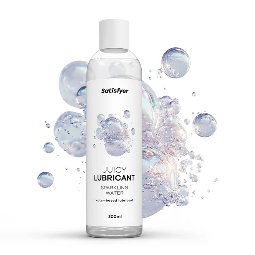 Лубрикант на водной основе Satisfyer Juicy Lubricant Sparkling Water water based 300 мл фото 3