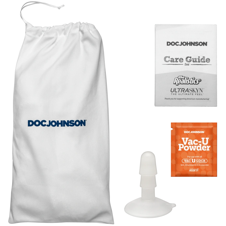 Фаллоимитатор Doc Johnson The Realistic Cock ULTRASKYN - 9 Inch Chocolate фото 7