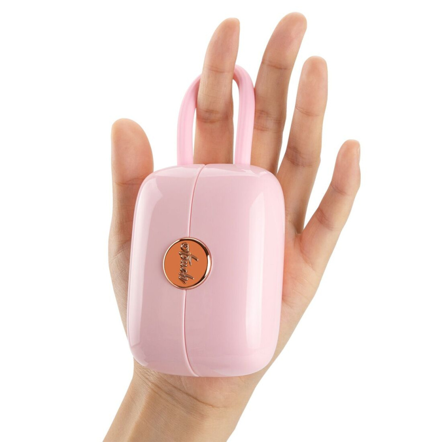 Вакуумний кліторальний стимулятор Otouch Louis Vibrate Pink з віброяйцем, у кейсі фото 4