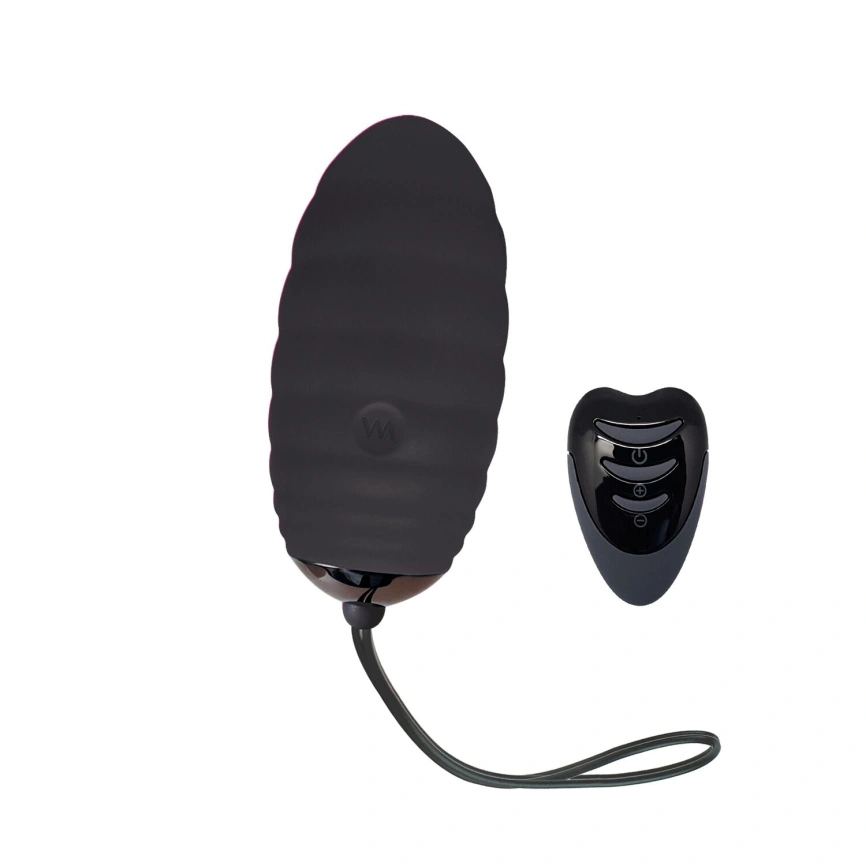 Виброяйцо Adrien Lastic Ocean Breeze 2.0 Black, пульт ДУ, очень мощный мотор, 10 виброрежимов фото 2