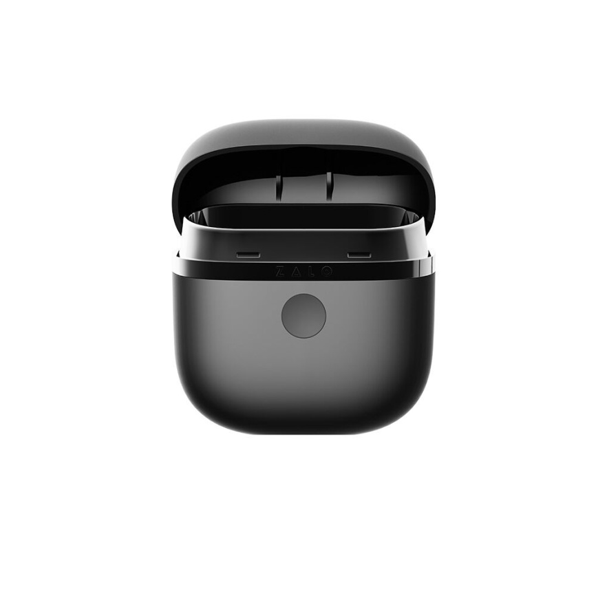 Ерекційне смарт-віброкільце Zalo Apis Obsidian Black, до 4 годин роботи, зарядний кейс фото 15