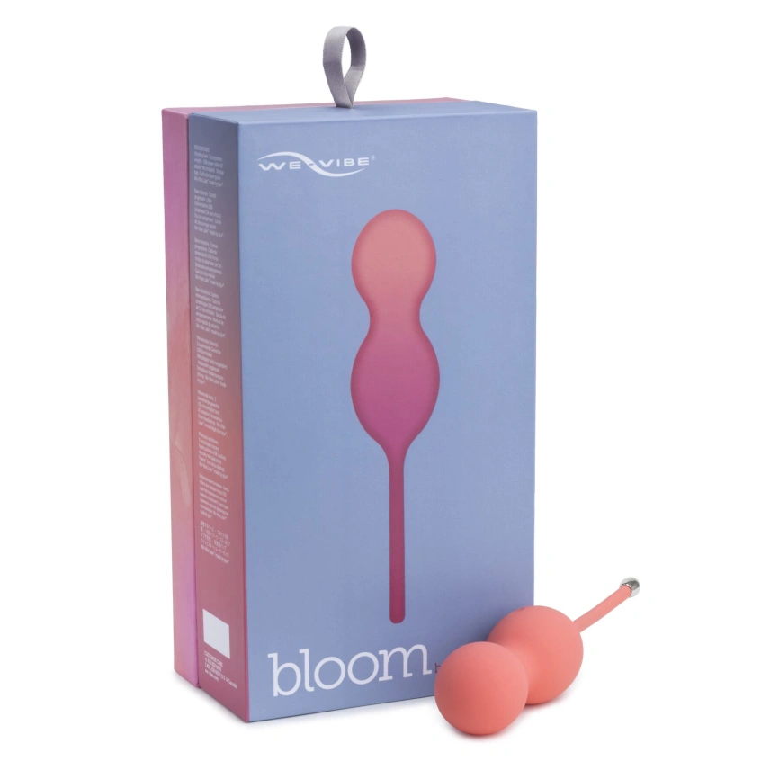 Смарт вагинальные шарики с вибрацией We-Vibe Bloom, диаметр 3,3 см, масса 45, 65, 80 г фото 10