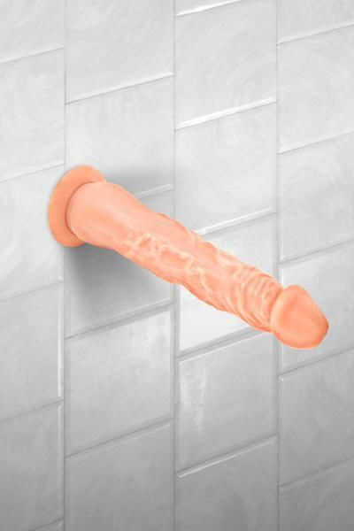 Фалоімітатор Real Body — Real Justin Flesh, TPE, діаметр 4,2 см фото 2