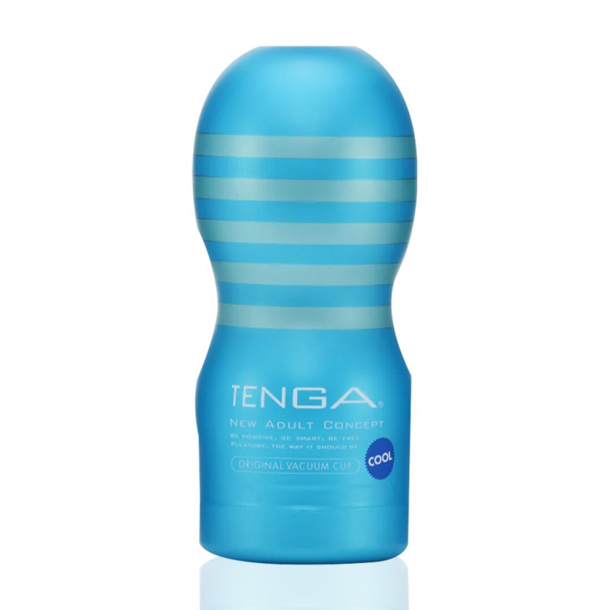 Мастурбатор Tenga Deep Throat Cup Cool Edition з охолоджувальним лубрикантом (глибоке горло) фото 1