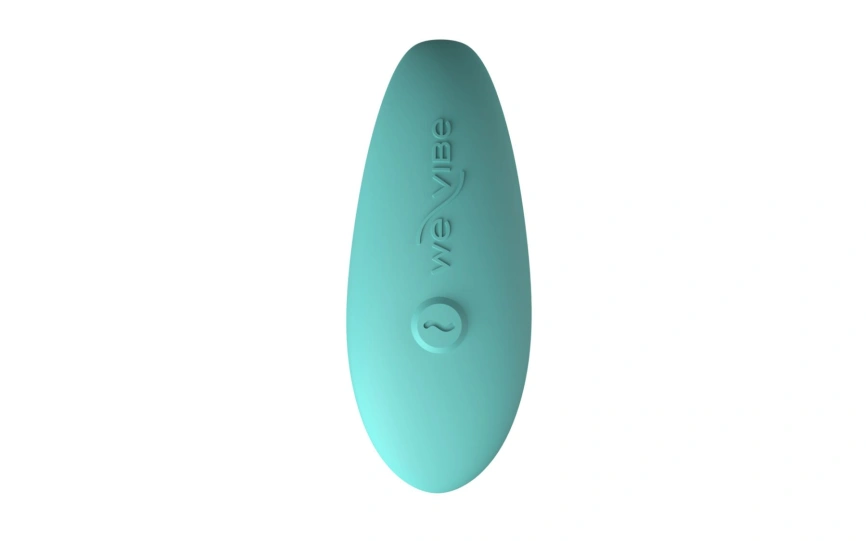 Смарт-вибратор для пар We-Vibe Sync Lite Aqua, 10 виброрежимов, можно совмещать с проникающим сексом фото 4