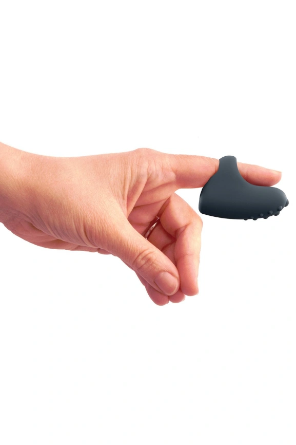 Вибратор на палец Dorcel MAGIC FINGER Black перезаряжаемый, 3 режима работы фото 2