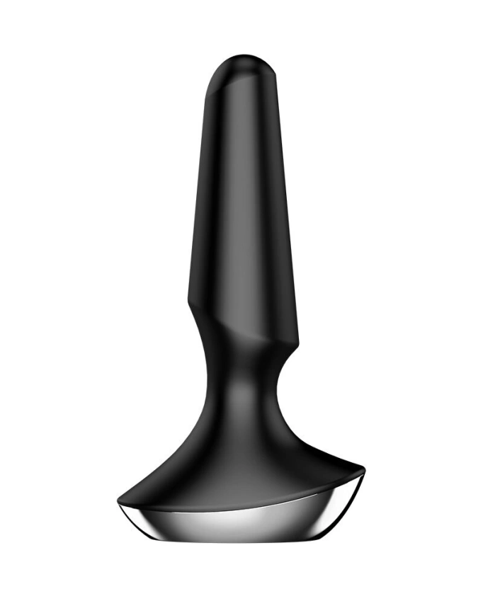 Анальная смарт-вибропробка Satisfyer Plug-ilicious 2 Black фото 2