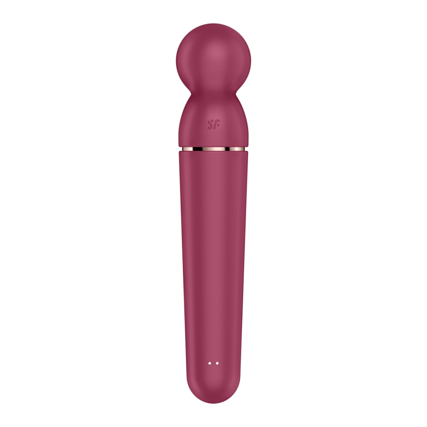 Вібромасажер Satisfyer Planet Wand-er Berry/Rosegold, дуже потужний, бездротовий фото 3