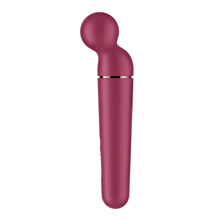 Вибромассажер Satisfyer Planet Wand-er Berry/Rosegold, очень мощный, беспроводной фото 2