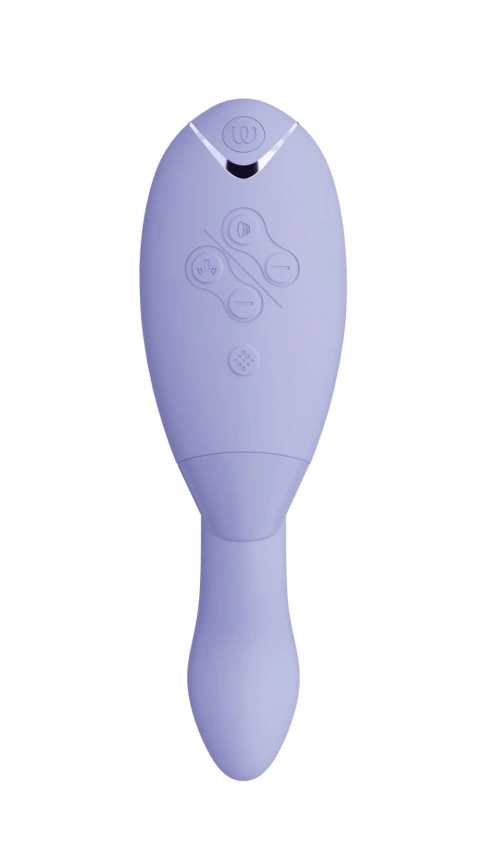 Двойной вакуумный клиторальный стимулятор Womanizer Duo 2 - Lilac, независимые моторы фото 3