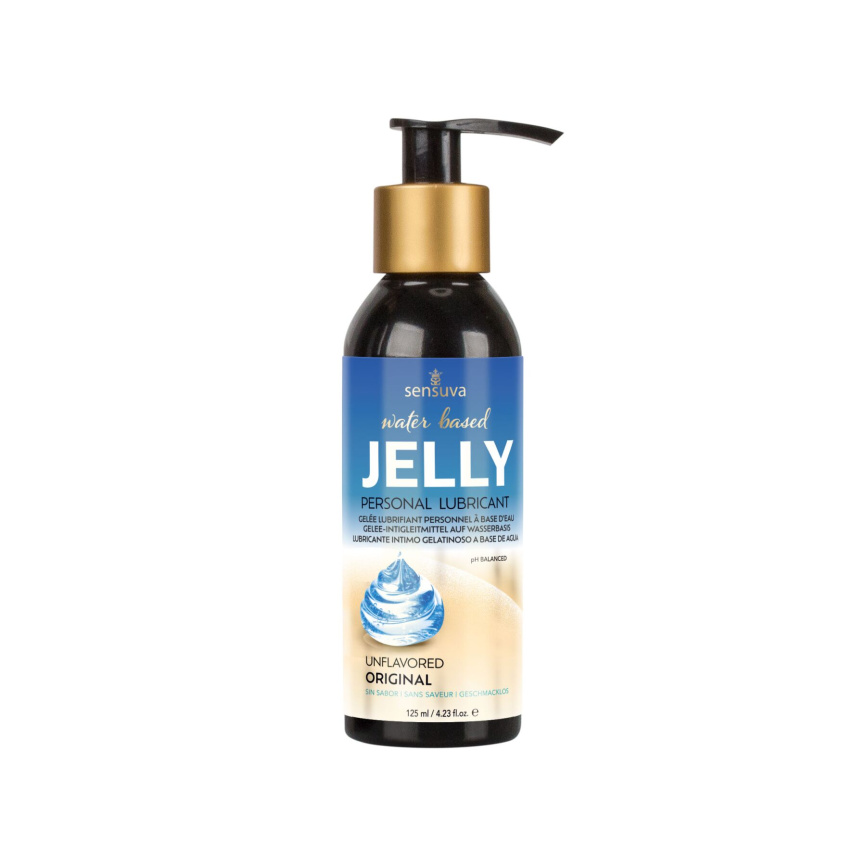 Змазка на водній основі Sensuva Jelly Water-Based (125 мл), дуже густа, підходить для аналу фото 1
