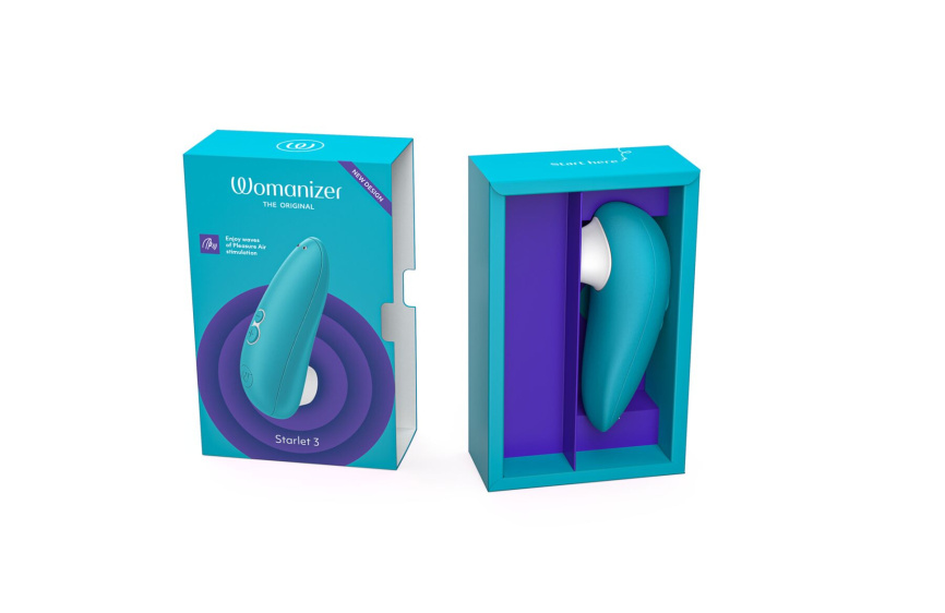 Вакуумний кліторальний стимулятор Womanizer Starlet 3 TURQUOISE фото 5