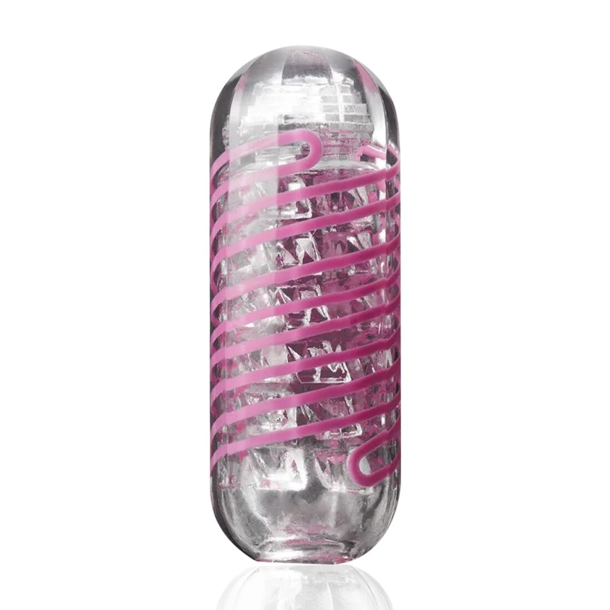 Мастурбатор Tenga Spinner 06 Brick с упругой стимулирующей спиралью внутри фото 9
