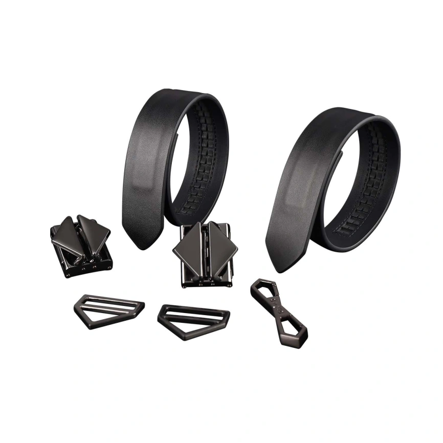 Фиксаторы для рук и ног LOCKINK Wristcuffs/Anklecuffs, черные, натуральная кожа фото 3