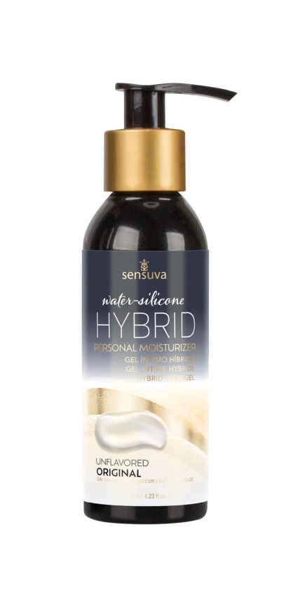 Смазка водно-силиконовая Sensuva Hybrid Formula (125 мл) без сахара, подходит для оральных ласк фото 2