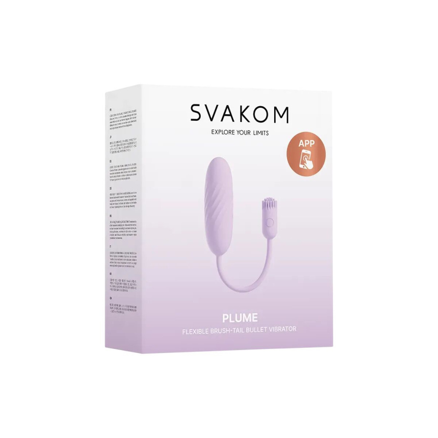 Віброяйце Svakom Plume Pastel Lilac  фото 4