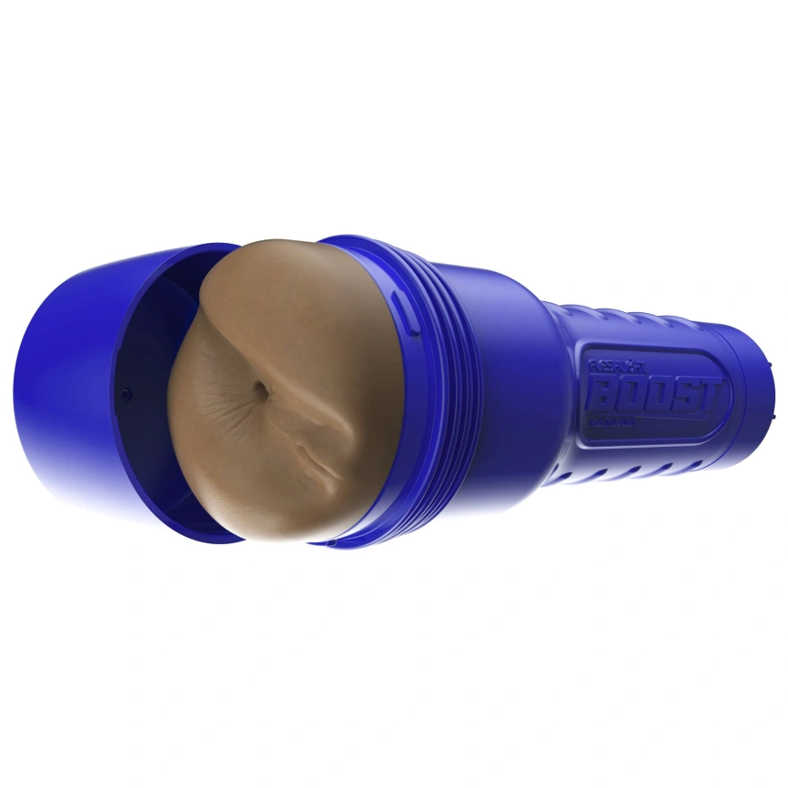 Мастурбатор-попка Fleshlight Boost Blast Female Medium Dark Flesh, плавающие кольца Turbo Tech фото 7