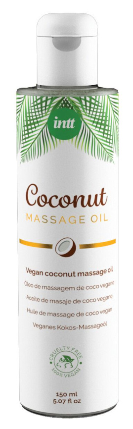 Масажна олія Intt Coconut Vegan (150 мл) фото 1