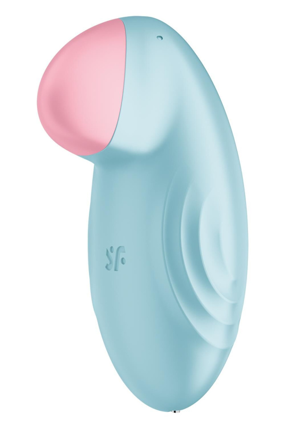 Смарт-вібратор для клітора Satisfyer Tropical Tip Light Blue фото 3