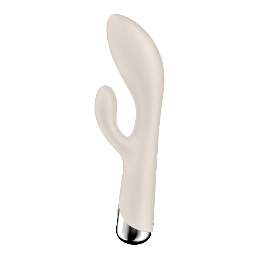 Вибратор-кролик с ротацией Satisfyer Spinning Rabbit 1 Beige, 3 мотора фото 3