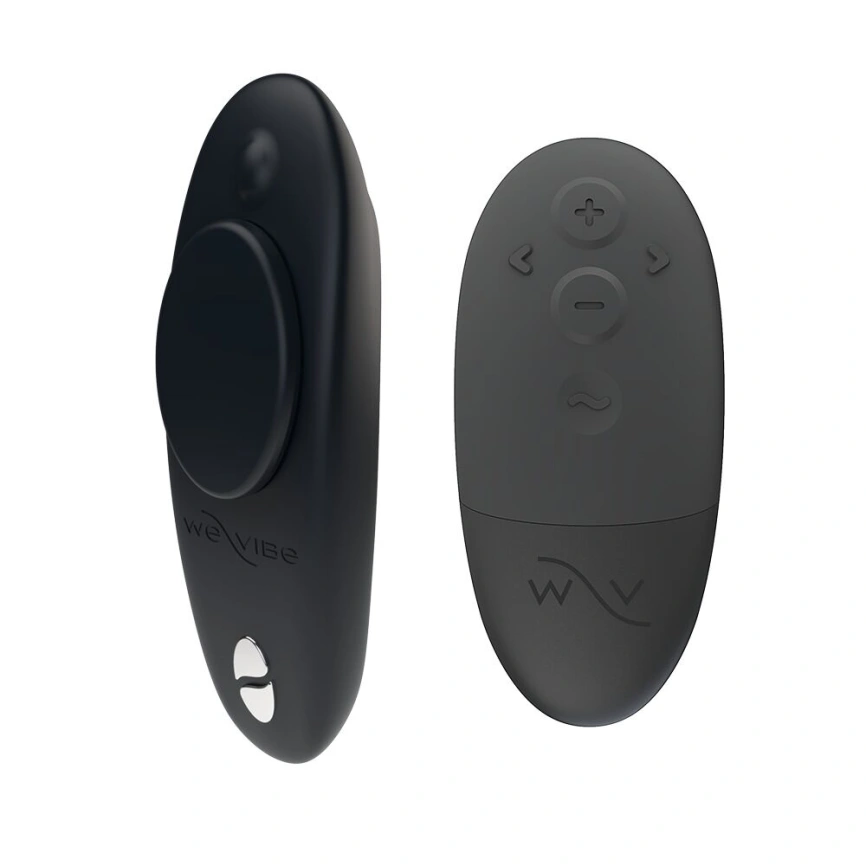 Смарт-вибратор в трусики We-Vibe Moxie+ Satin Black, обновленный пульт ДУ фото 1