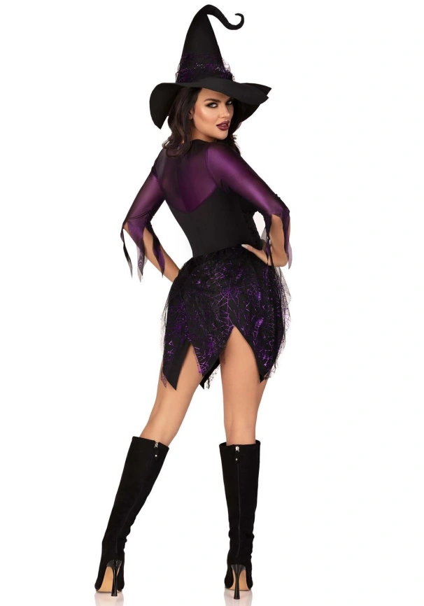 Костюм ведьмы Leg Avenue Mystical Witch XL, платье, шляпа фото 6