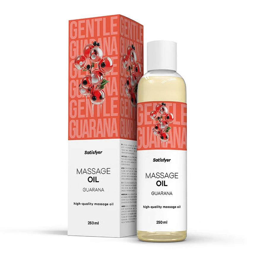 Распродажа!!! Массажное масло Satisfyer Massage Oil Guarana 250 мл (срок 30.04.2027) фото 1