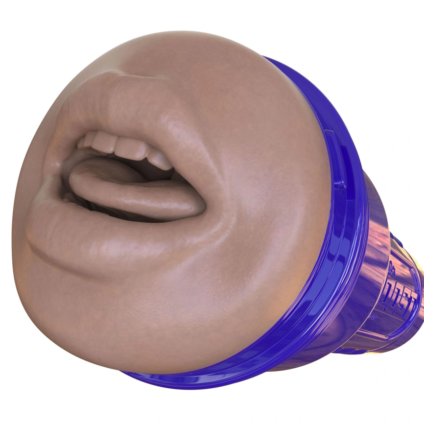 Мастурбатор-ротик Fleshlight Boost Blow Light Medium Flesh, плавающие кольца Turbo Tech фото 2