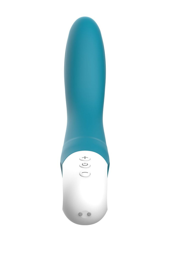 Вібратор точки G Liebe Bend It Rechargeable Ocean Blue, 10 режимів, дуже потужний, гнучкий стовбур фото 5